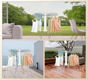 Portable Clothes Drying Rack - رف تجفيف الملابس المحمول